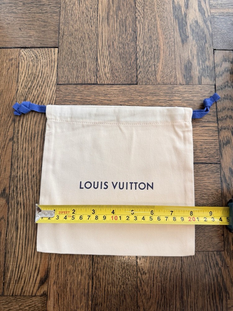 Authentic Louis Vuitton Drawstring Dust Bag 8x8” (1 Piece) D21324