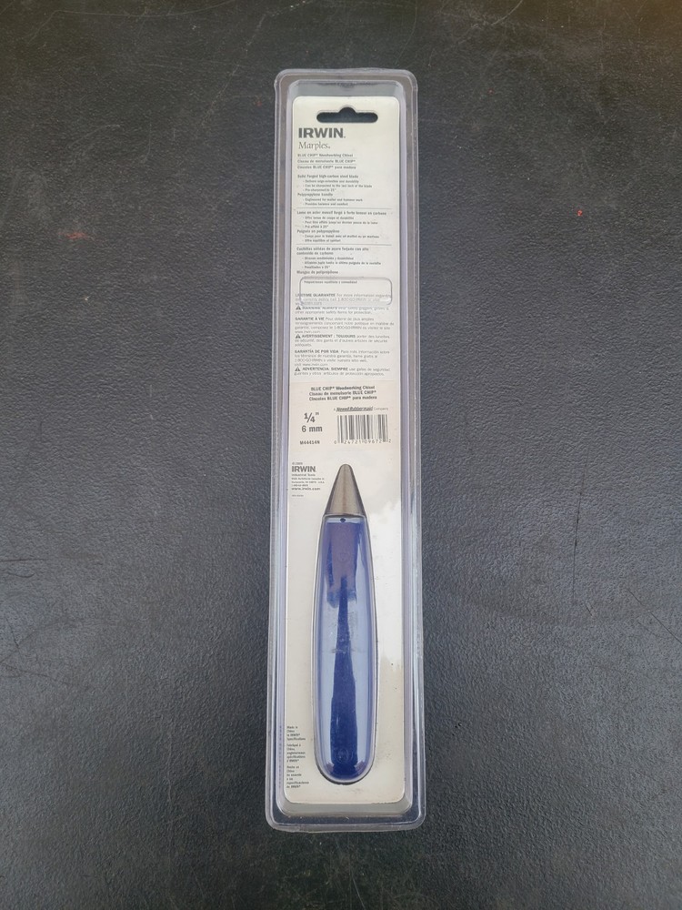 Irwin Marples Blue Chip Woodworking Chisel M444 6mm 1/4"