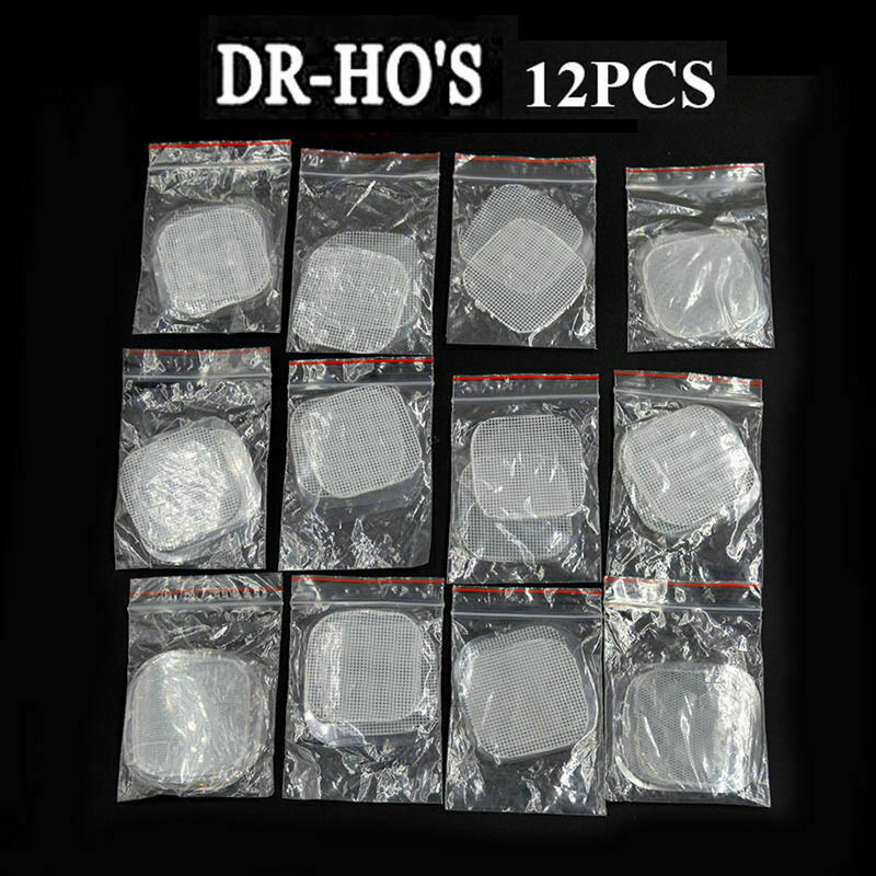 12pcs Dr Ho's Self-adhesive Electrodes Silicone Flextone Replacement Gel Pad