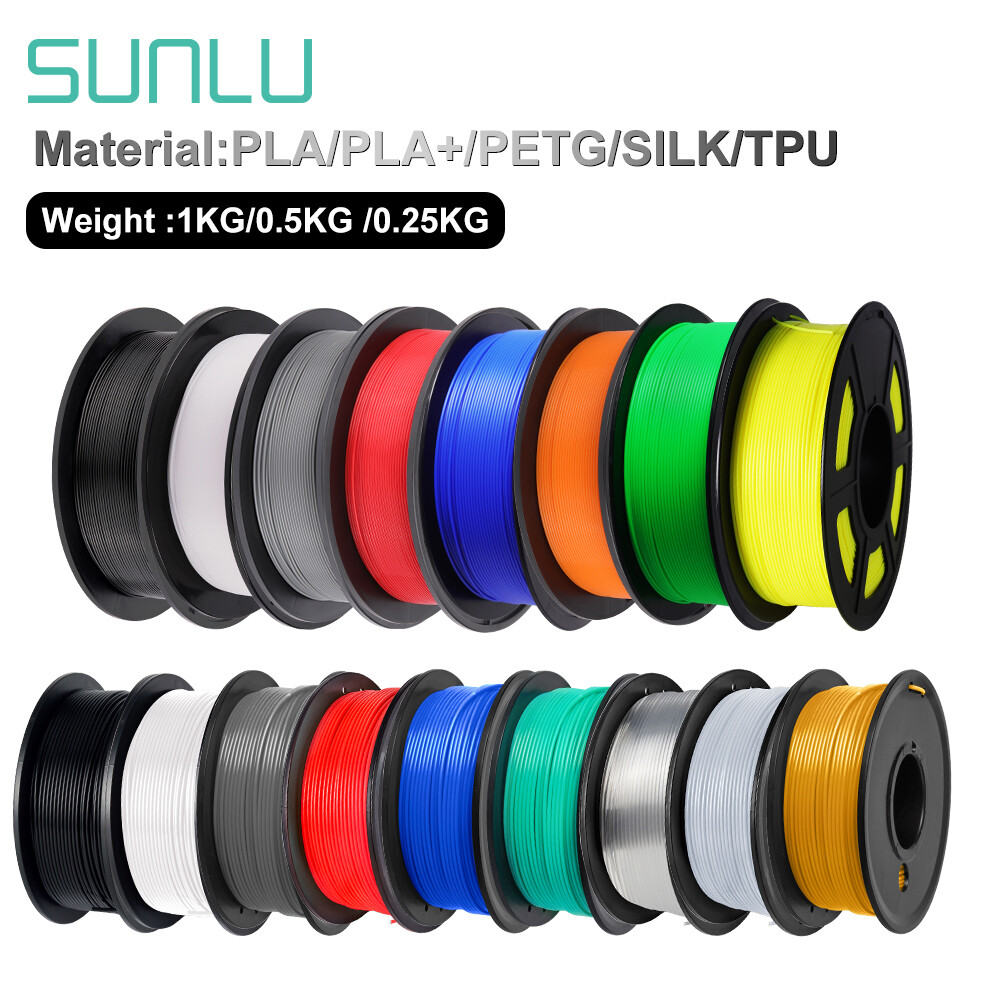 【BUY 6 GET 4 FREE,ADD 10 】 SUNLU PLA Matte META PLA+ PETG SILK ABS TPU Filament
