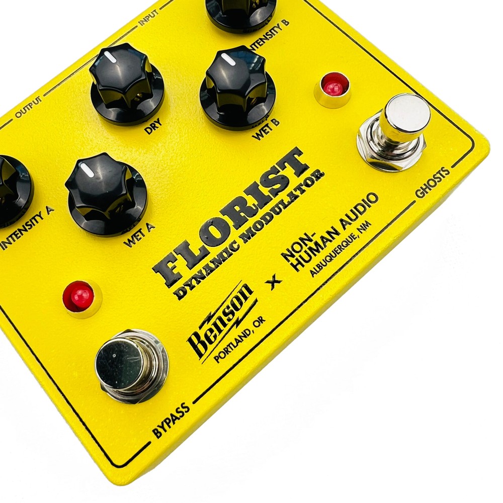 Benson Amps / Non-Human Audio Florist Dynamic Modulator Yellow