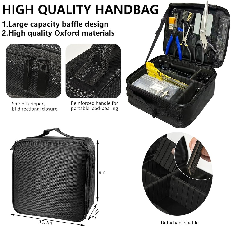 212Pcs 3D Printer Tool Kit W/ 3D Printer Accessories Bring Tool Box Includes