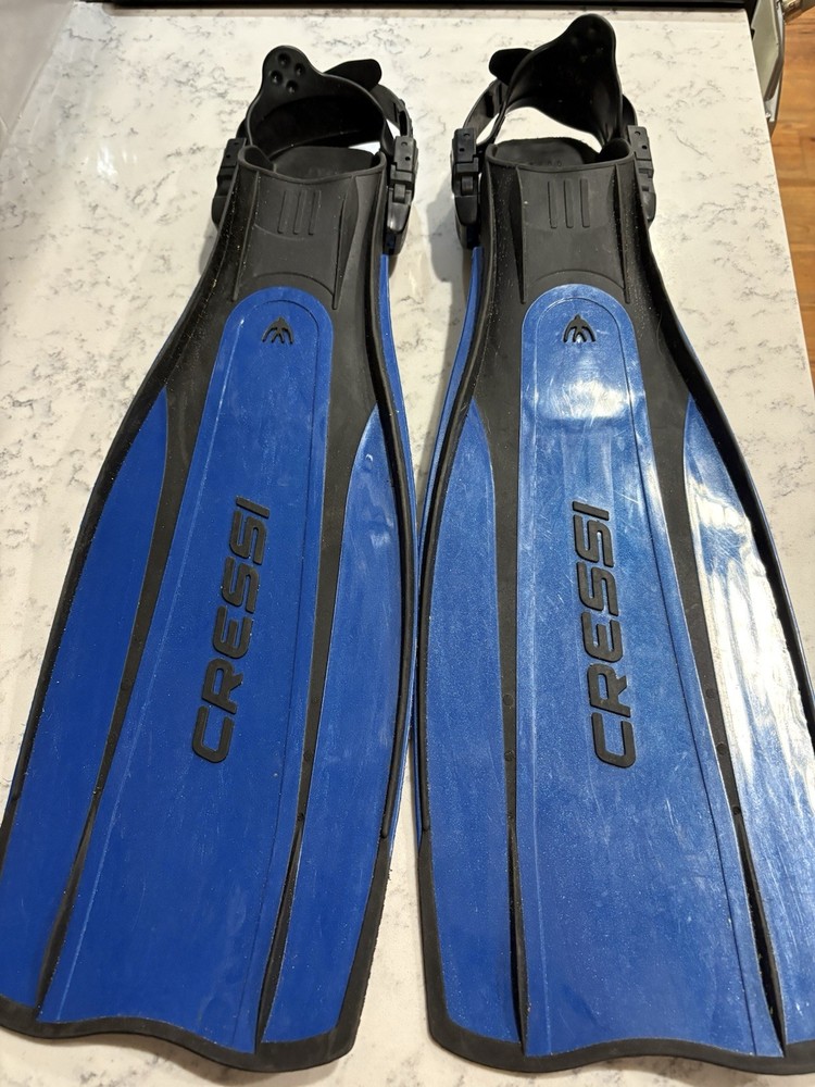 Cressi Pro Light Fins Small/Medium Blue