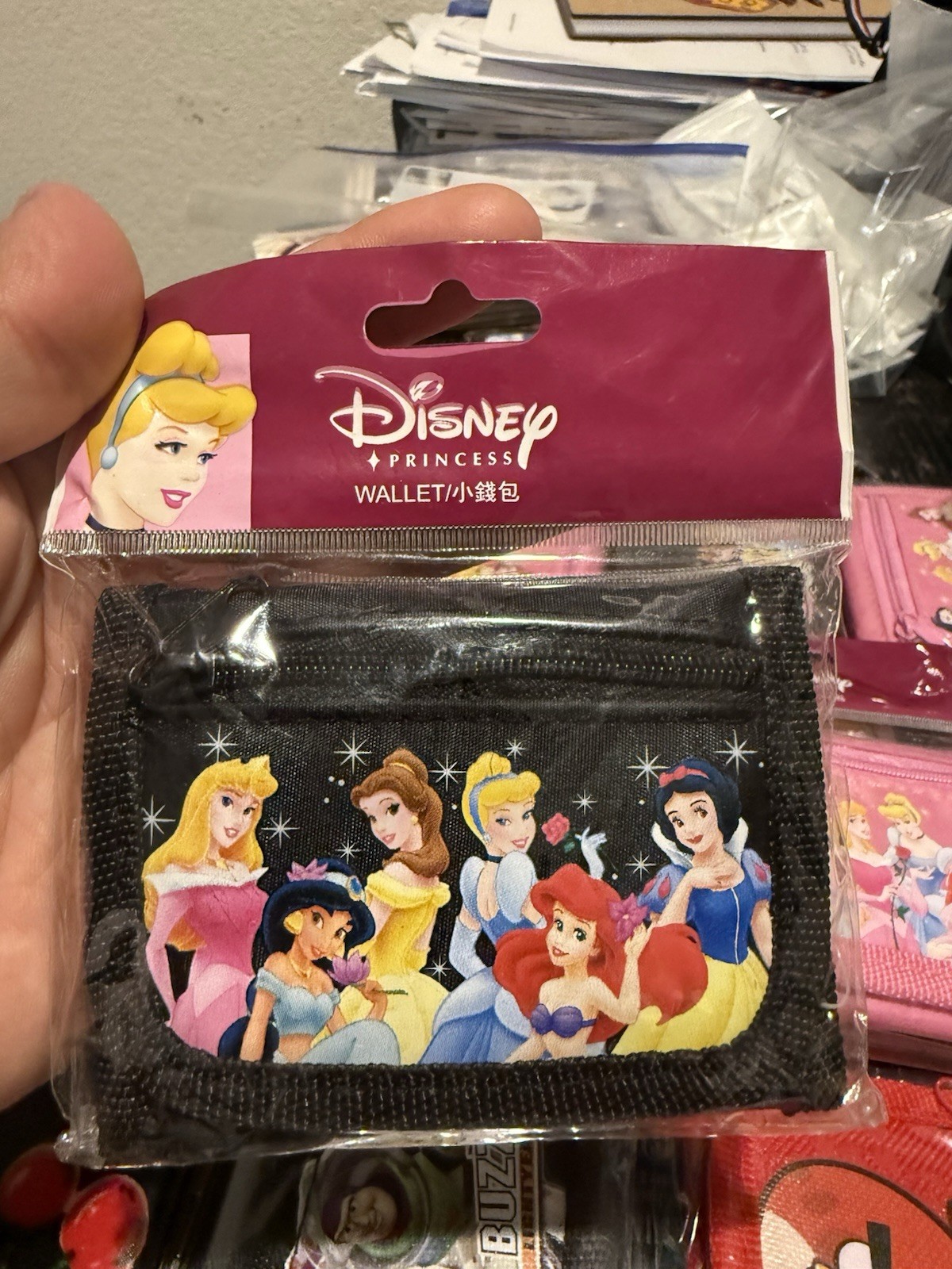 Disney Princess Small Wallets Lot Pink Black Disney Franchise Assorted Colors