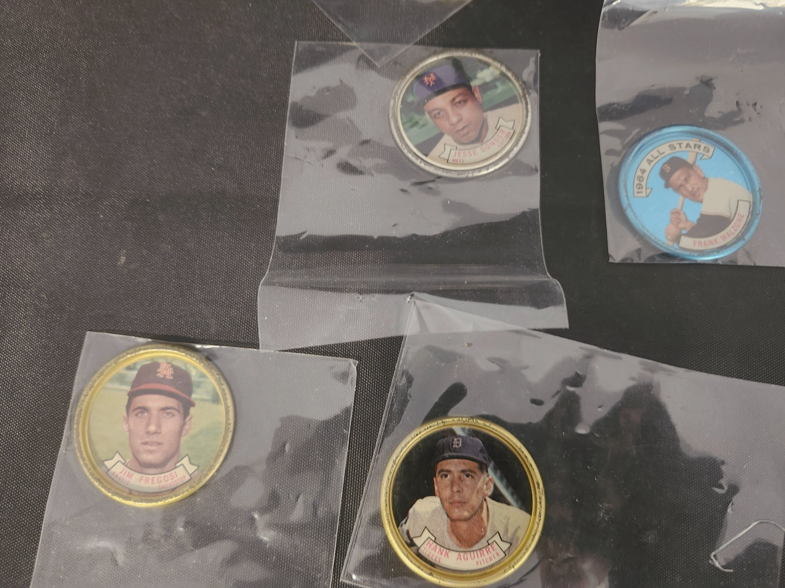 Lot of 10 1960's Topps coins