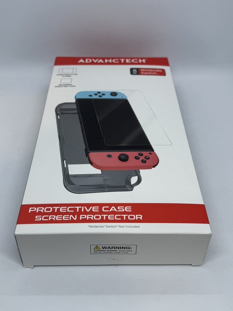 Advanctech Protective Case And Screen Protector For Nintendo Switch