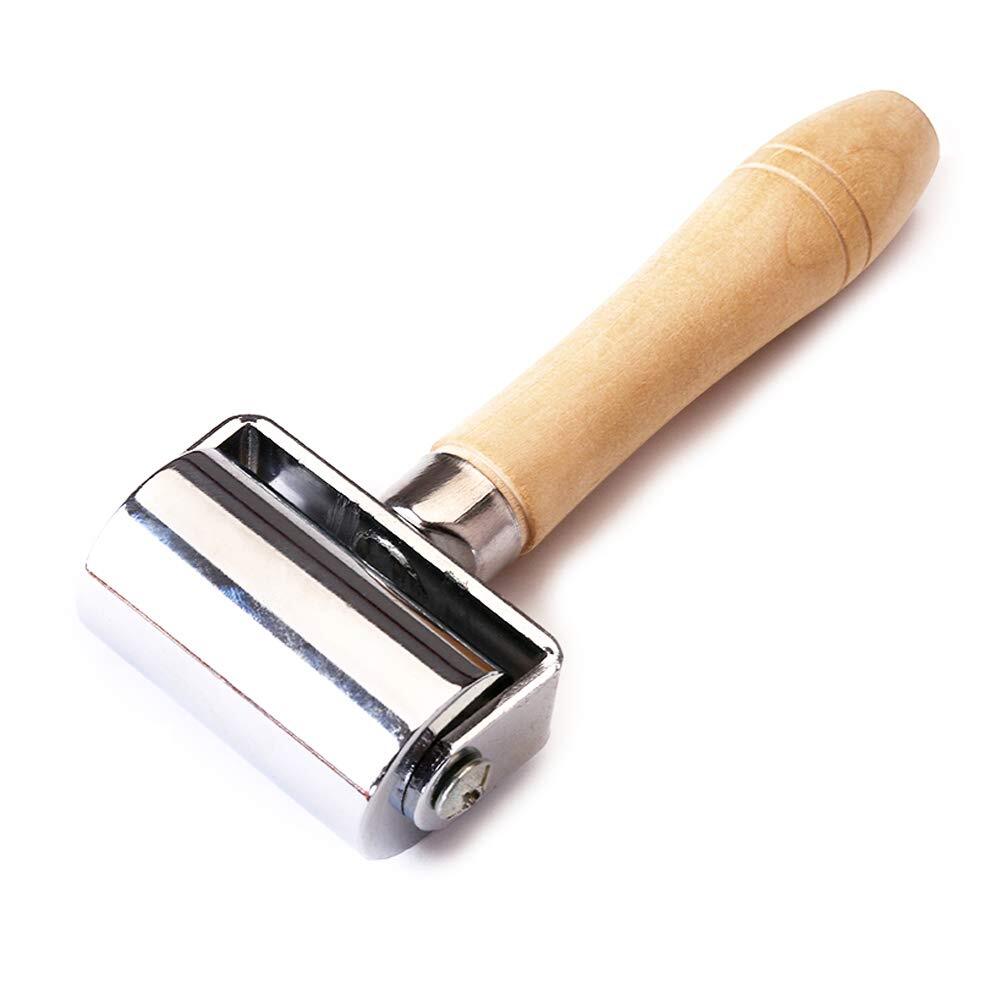 Leather Press Edge Roller Tool 60mm & 26mm Platen Laminating Tool