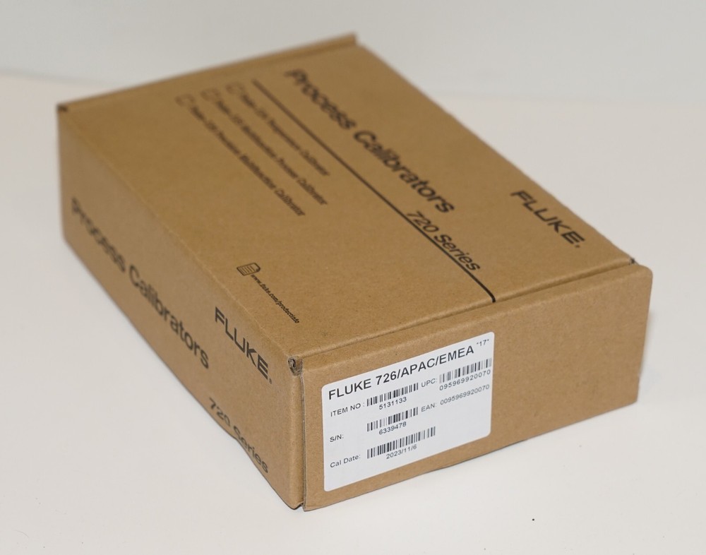 FLUKE 726 PRECISION MULTIFUNCTION PROCESS LOOP MA VOLT MV CALIBRATOR NEW USA 24