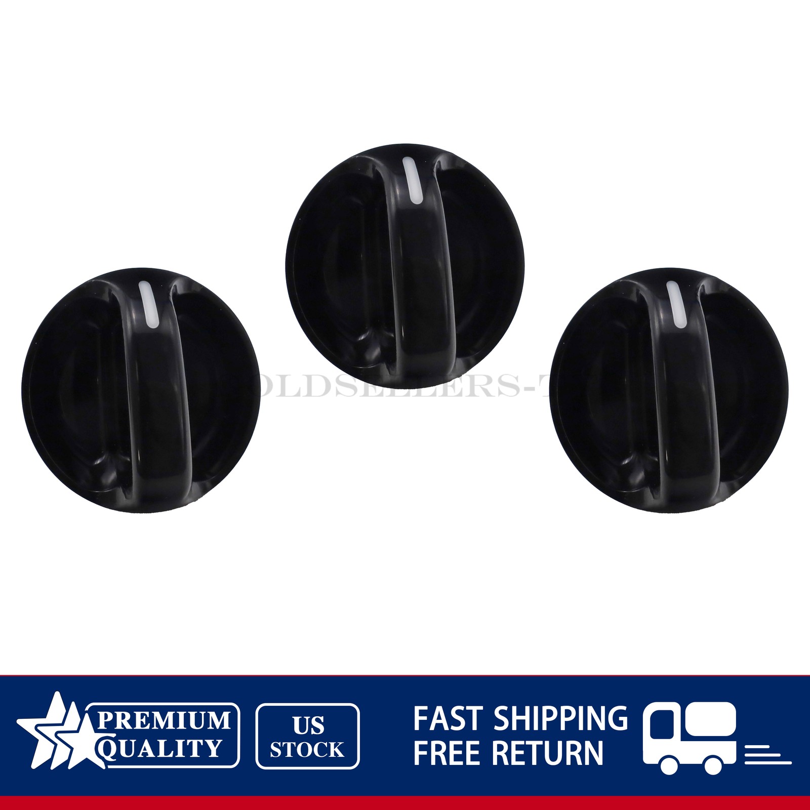 3x AC Climate Control Knob Air Switch Fits 00-06 Toyota Tundra 55905-0C010