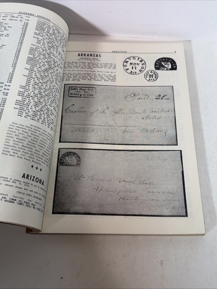 American Stampless Cover Catalog E.N. Sampson 1965