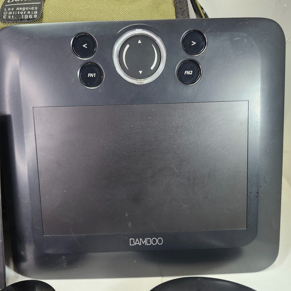 Wacom Bamboo Fun CTE-450 Tablet - Stylus, Mouse, Case, & Software Included!
