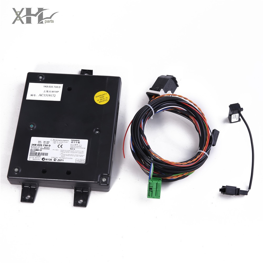 9W2 Bluetooth Interface Module Kit For VW Jetta Golf CC RCD510 RNS510 1K8035730D