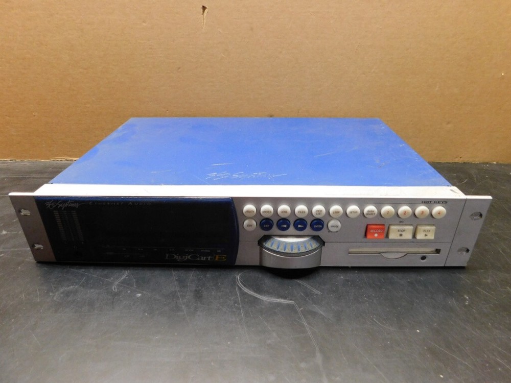 360 SYSTEMS DigiCart E -- E-3000 Ethernet Audio Network Recorder
