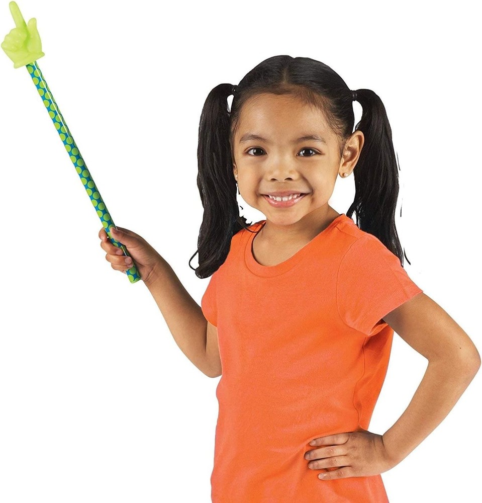 Learning Resources Patterned Hand Pointers - Perfect for Classroom Participation