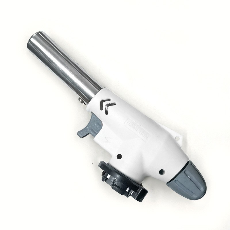 2PCS Kitchen Gas Torch Blow Torch w/Adjustable Flame Ignition Lighter Refillable