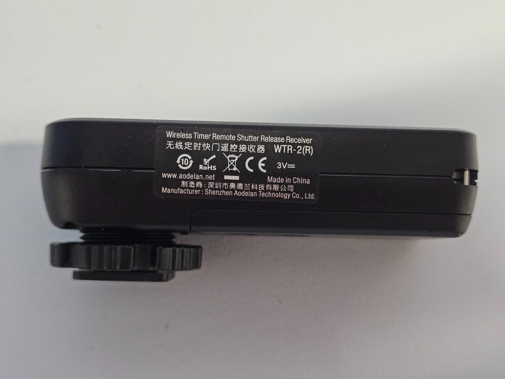READ AD Aodelan WTR-2 Wireless Timer Remote Shutter Release - New in Open Box