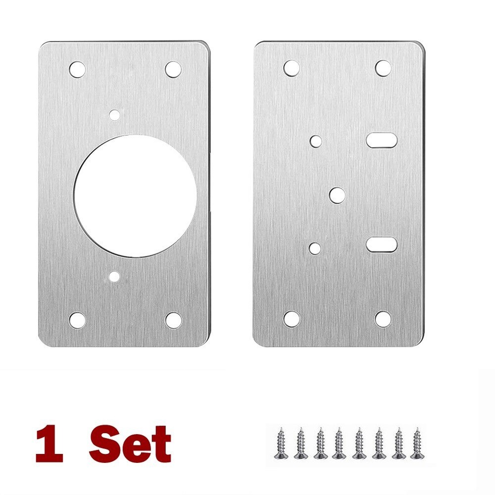 Door For Cabinet Plate Hinge Close Hinges Cupboard Door Fixing Kitchen