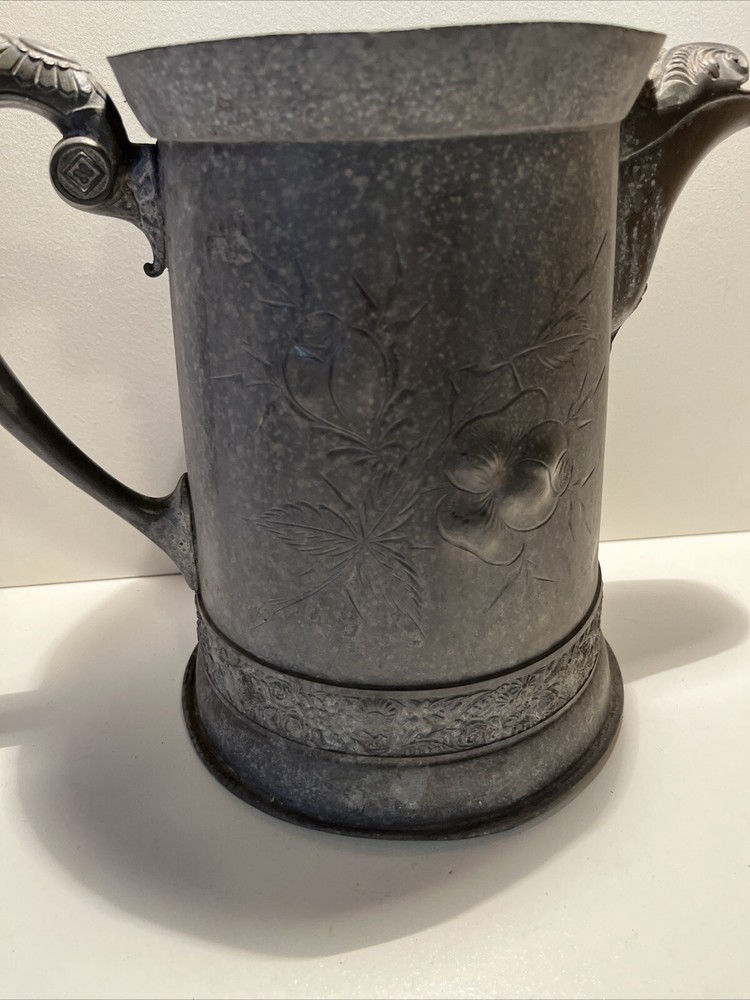 Silver City Plate Co Large Pitcher (missing Lid)