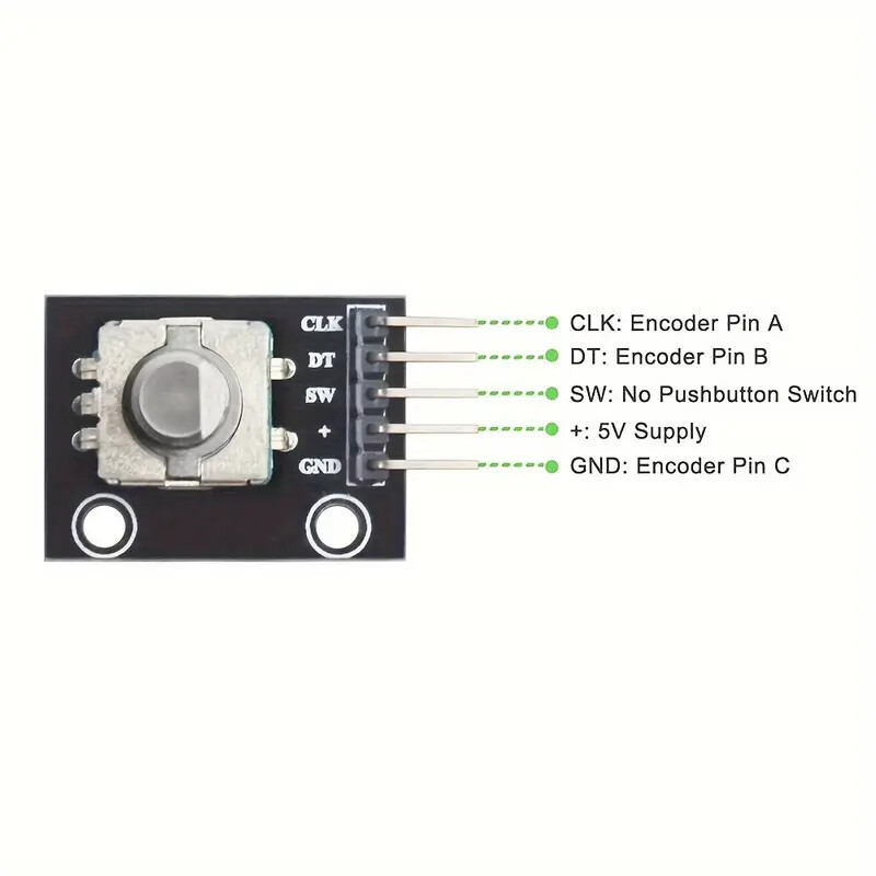 360° Rotary Encoder Module KY-040 Brick Sensor Clickable Switch Arduino ARM PIC