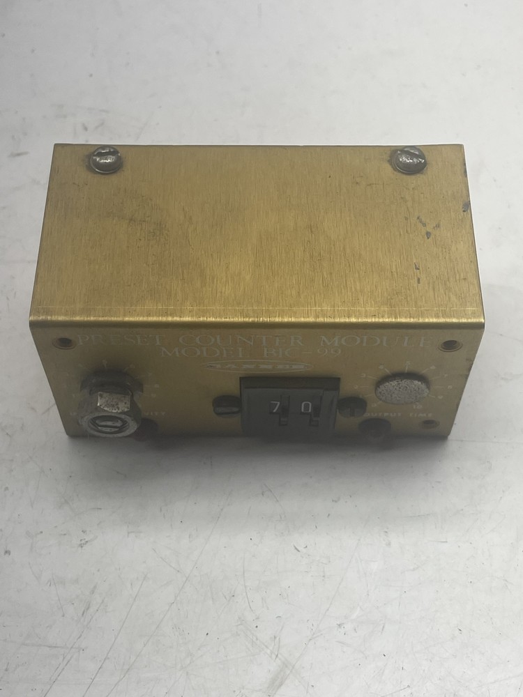 BANNER BIC-99 COUNTER MODULE UNMP