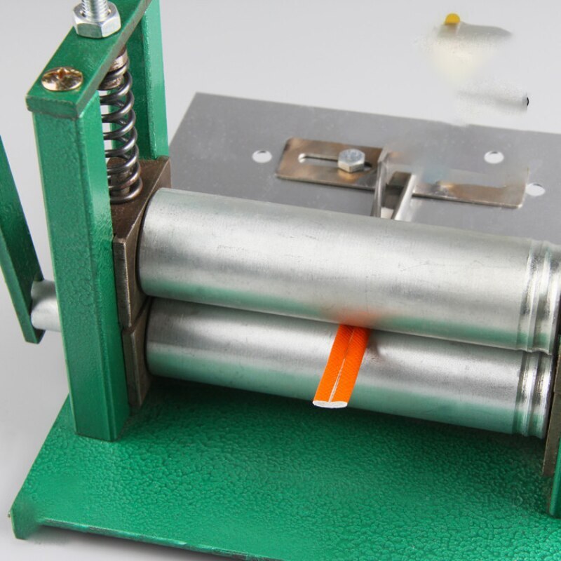 Manual Small Leather Drawing Machine Leather Stripper Glue Cylinder Machine