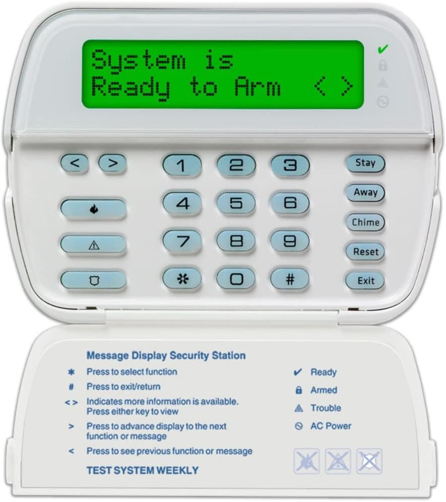 DSC Powerseries PK5500 Alarm Keypad