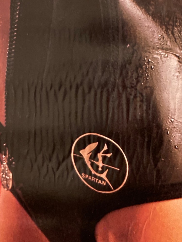 Lindsey In Her Diving Suit Poster Sexy Bare Breasts Wetsuit Girl Pinup Waviness