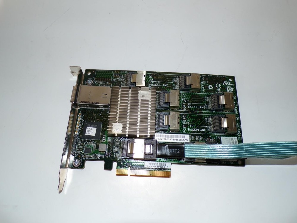 HP 468405-001 Smart Array P410 PCIe x8 SAS SATA RAID Controller Card (B3626)