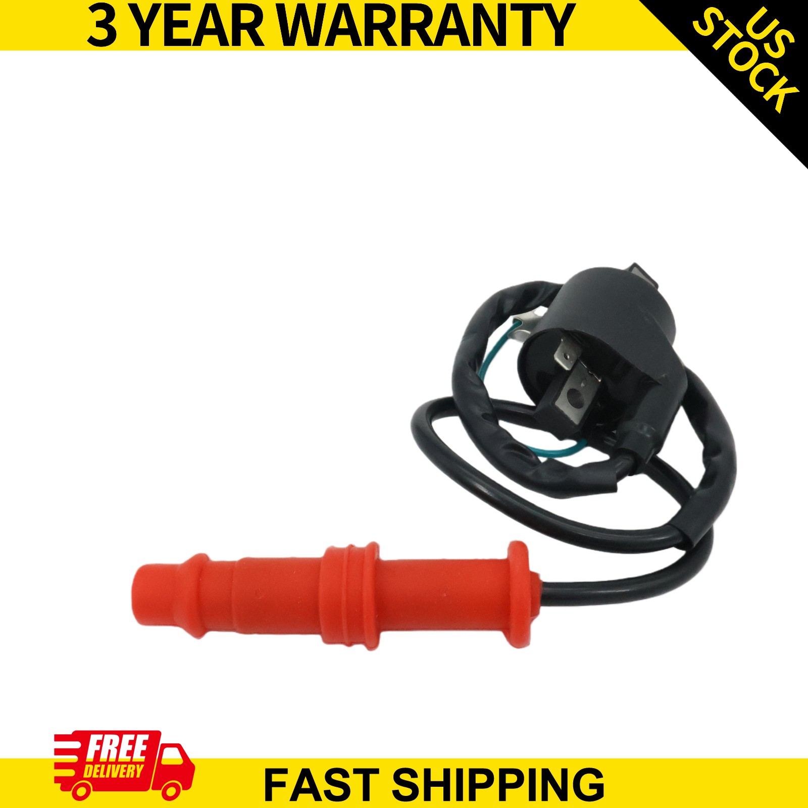 Ignition Coil Spark Plug Lead Cap For Polaris Sportsman 500 HO RSE 1996-2004