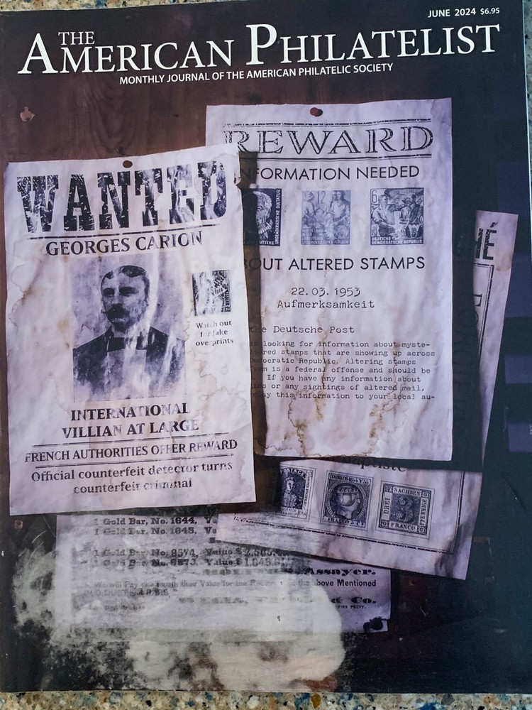 American Philatelist Magazine  2024,  June