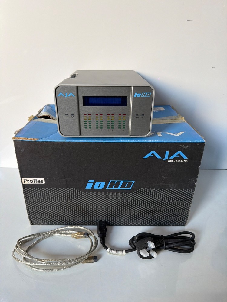 AJA IO HD ProRes SDI Analog Digital FireWire Media Encoder