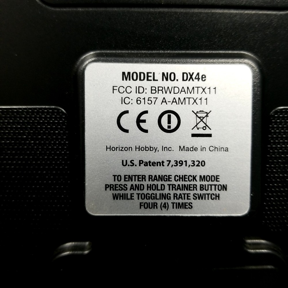 Spektrum DX4e Radio Control RC Airplane Transmitter Controller