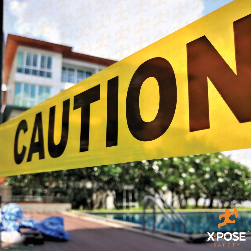 Caution Tape Roll - 1000 Ft x 3 Inch Wide Each