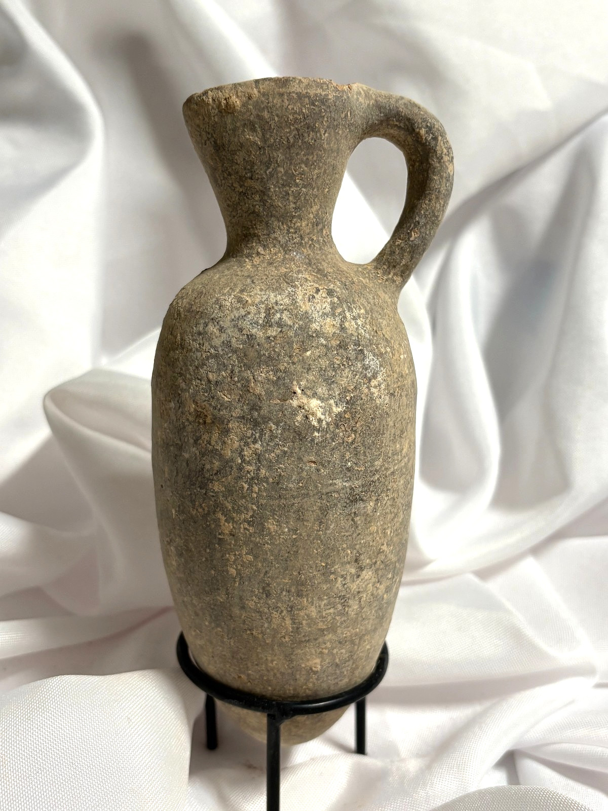 Ancient Holy Land Iron Age I Oil Jar 1200–1000 BC Biblical Vessel 17×7 cm