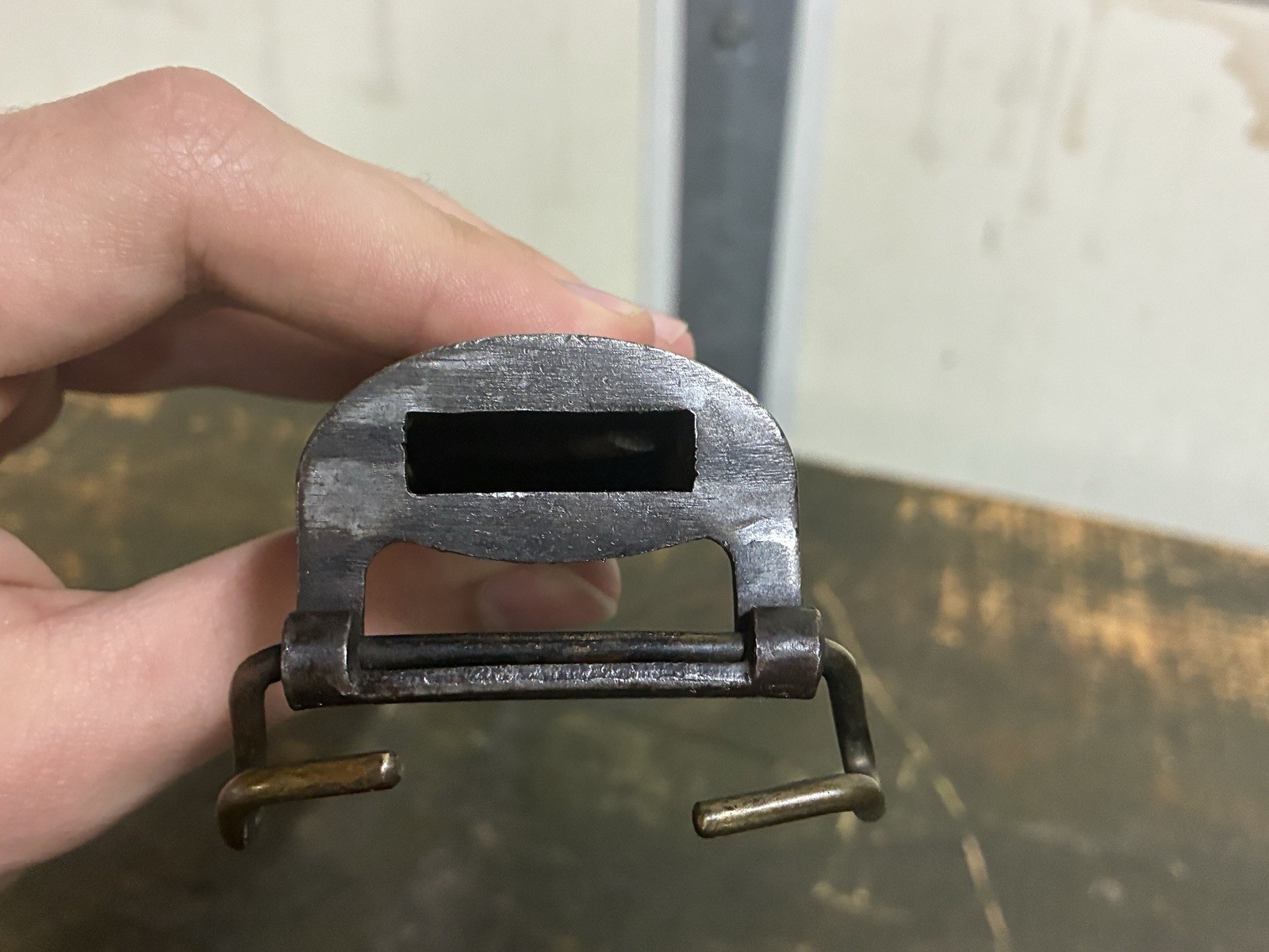 All Original WWI US Model 1917 Bayonet Scabbard Jewell 1918 Sheath Stamped MS