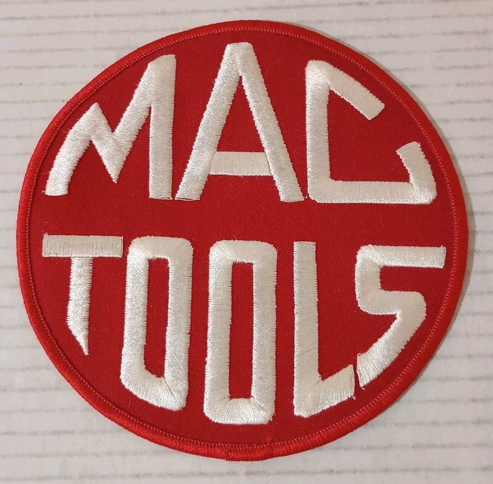 MAC Tools 6” Large Embroidered Sew On Patch