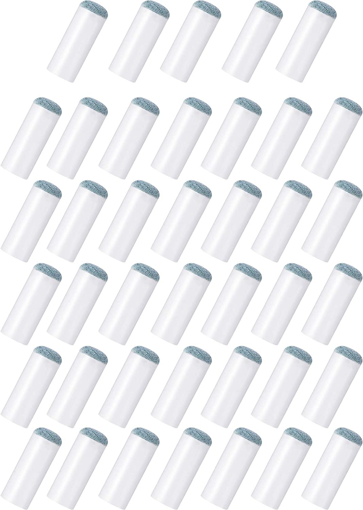 40 Assorted Slip on Pool Cue Tips Billiard Cue Tips Slip-On Cue Tip Replacement