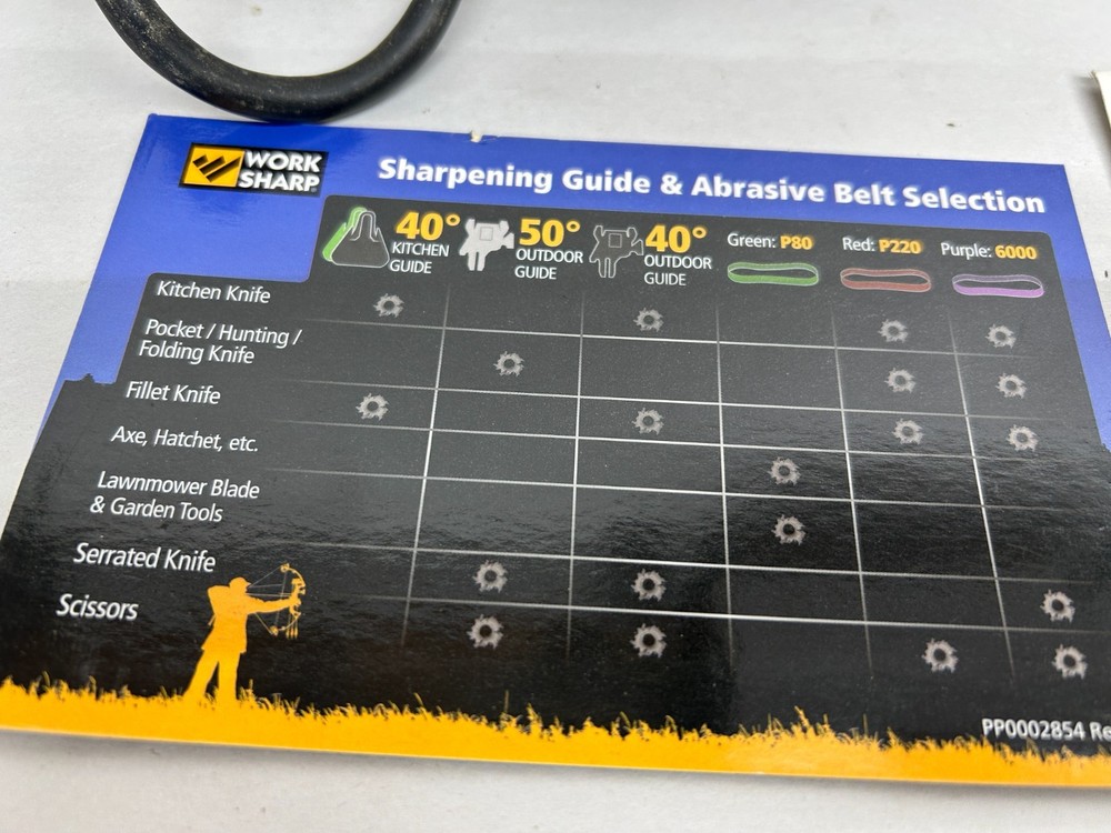 Work Sharp Outdoor Sharpener WSKTS Knife Sharpener