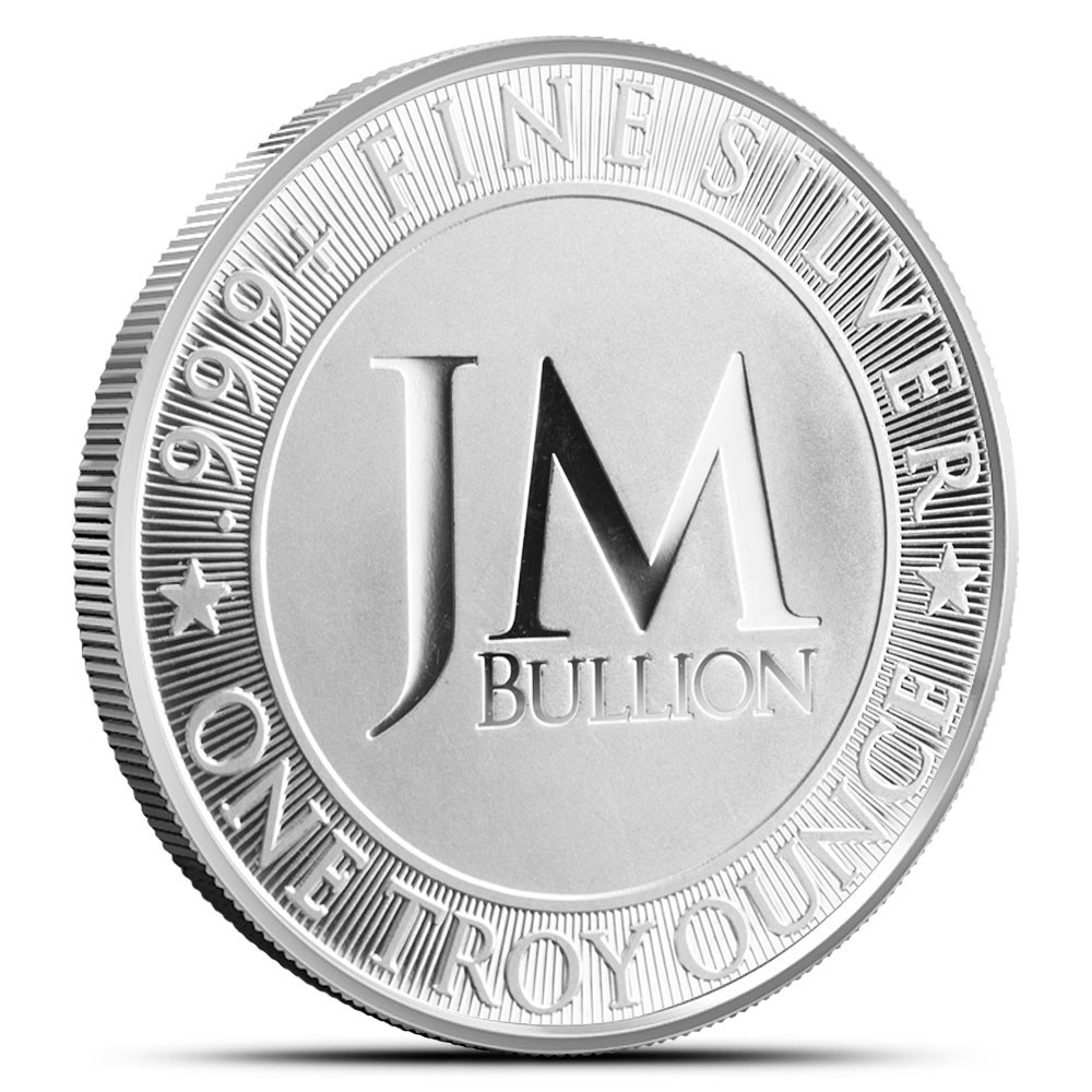 1 oz JM Bullion Buffalo Silver Round (Reverse Proof-Like, New)