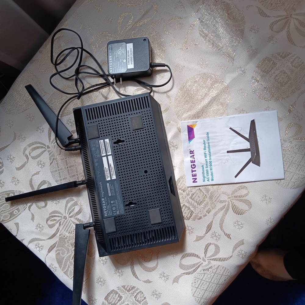 NETGEAR Nighthawk R7000 Smart WiFi Wireless Router AC1900