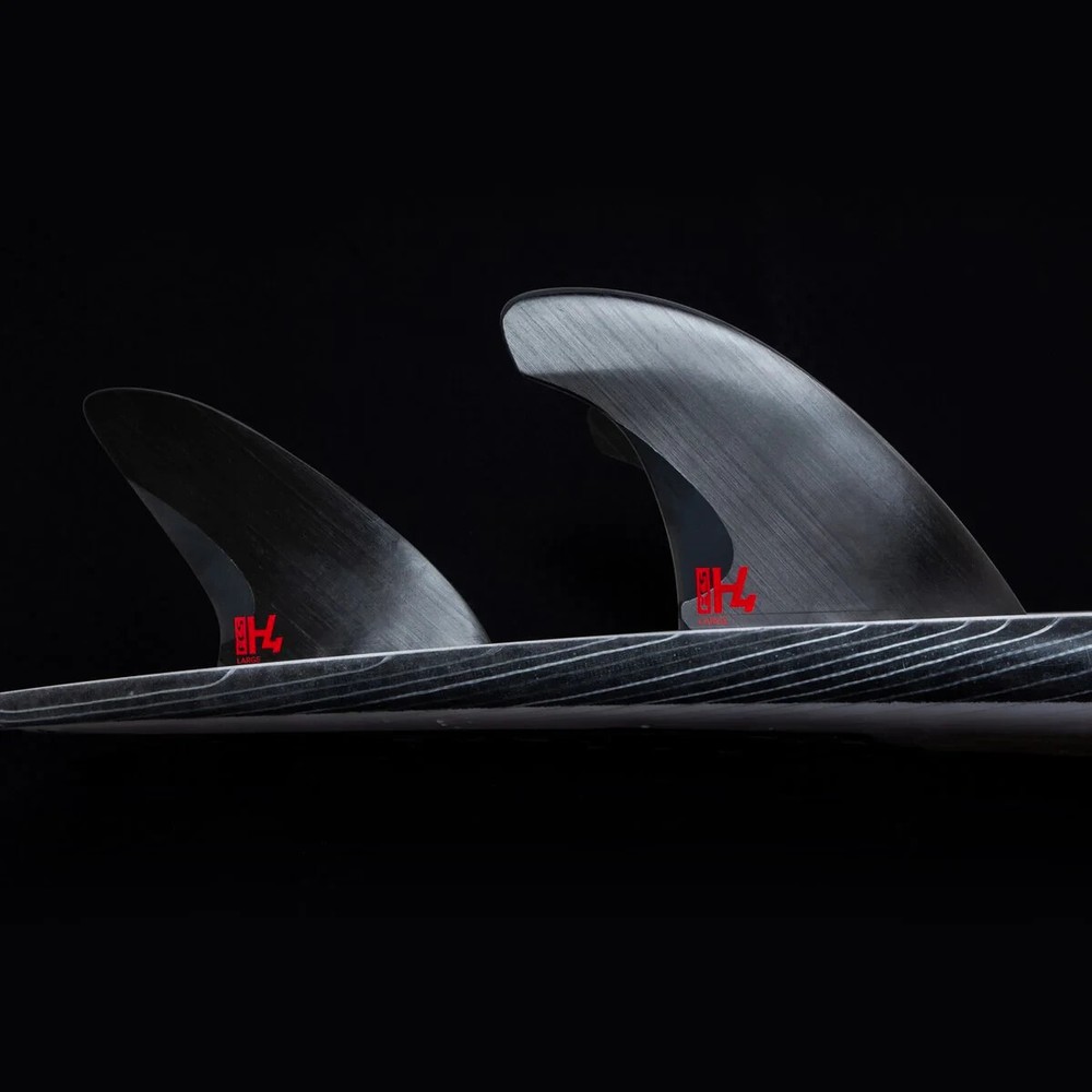 FCS II H4 Thruster Tri Fin Set - Size Medium