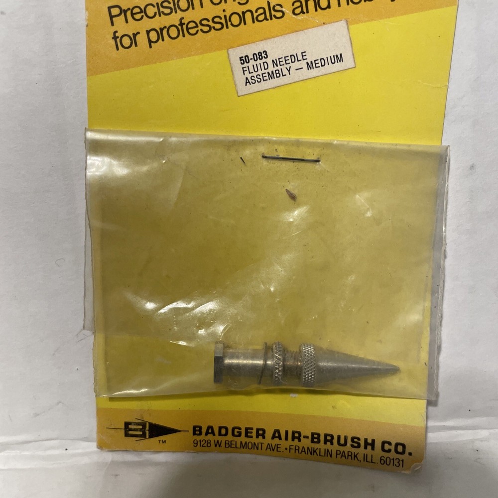 Badger Air Brush #50-083 Fluid Needle Assembly - Medium NOS