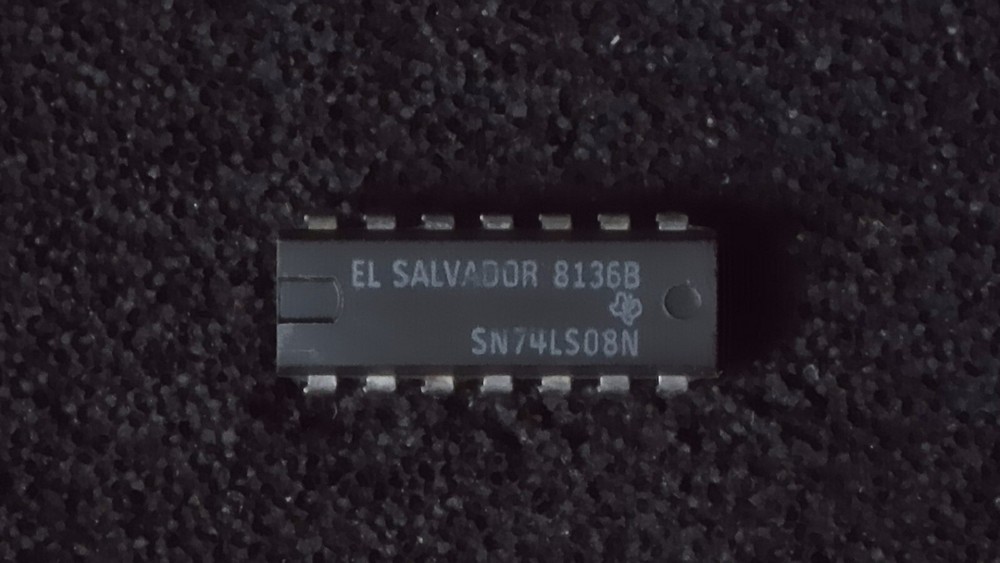 Quantity 10 - Texas Instruments SN74LS08N Quad 2-Input Positive AND Gate DIP14