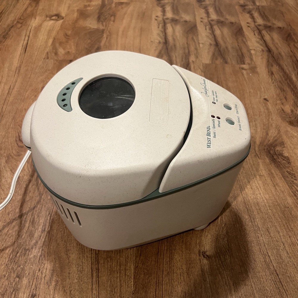 West Bend 41077 Just for Dinner Automatic Bread Maker - Tested And Working