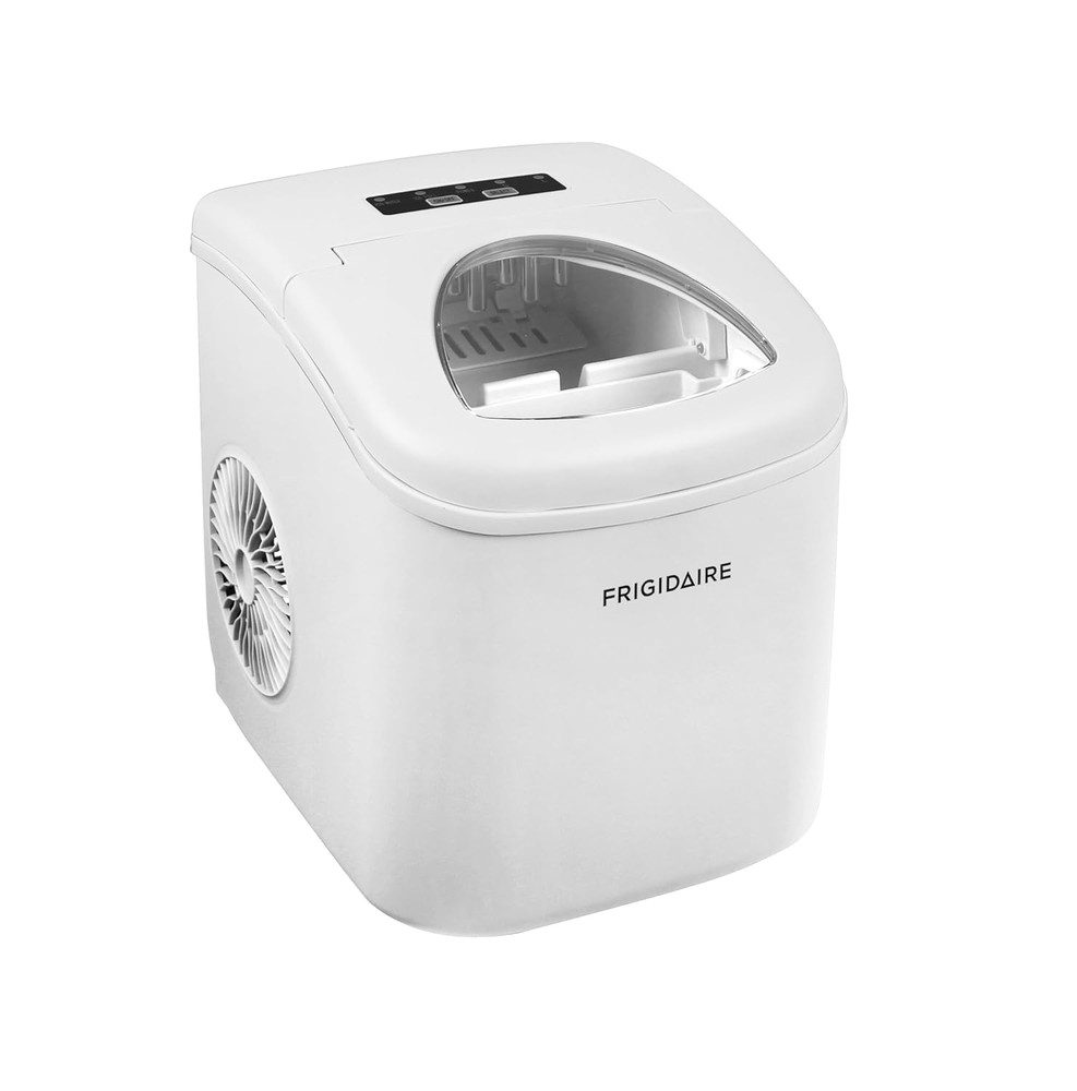Compact Portable Ice Maker - 26Lbs Daily, Countertop Machine, White