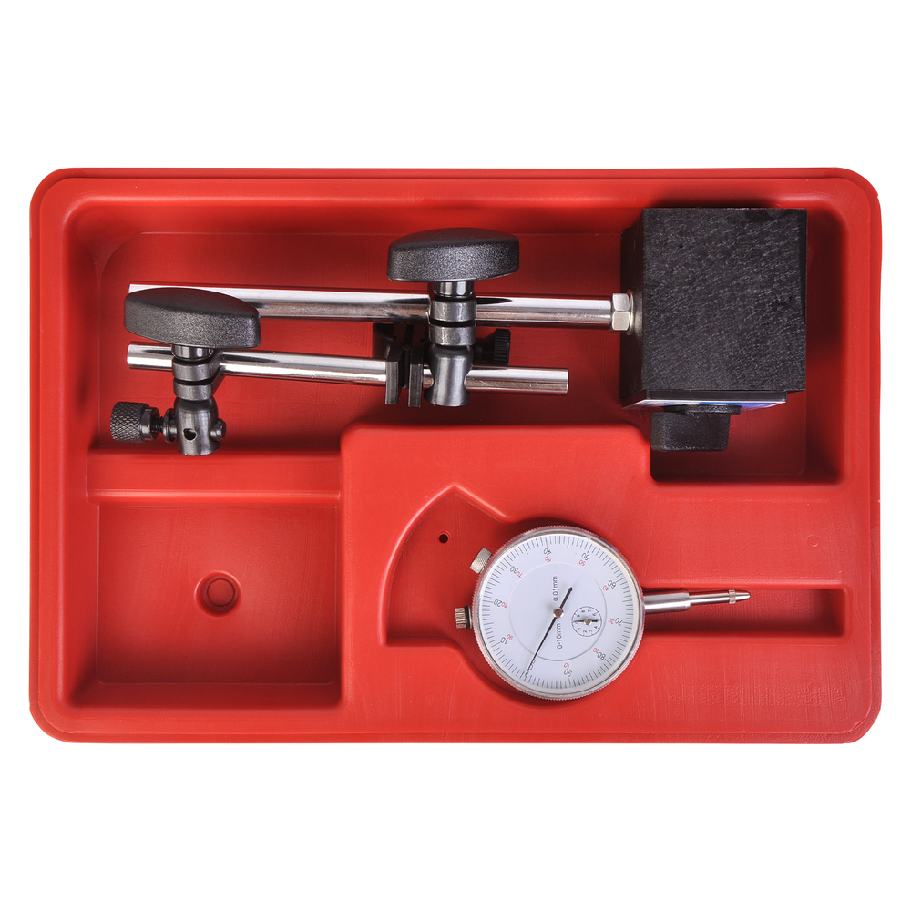 Dial Indicator & Magnetic Base & Point Precision Inspection Tool Set 0-10mm