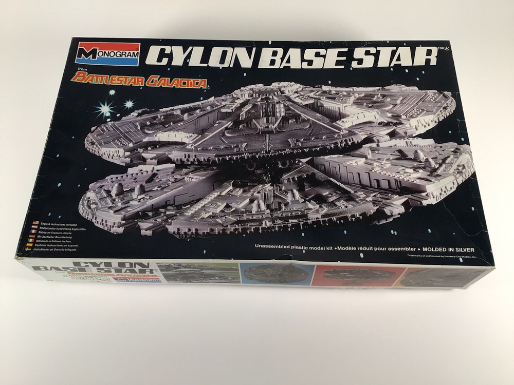 Battlestar Galactica Cylon Base Star Monogram Model Kit