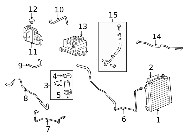 Genuine GM Alternator Control Module Coolant Pump 15076931