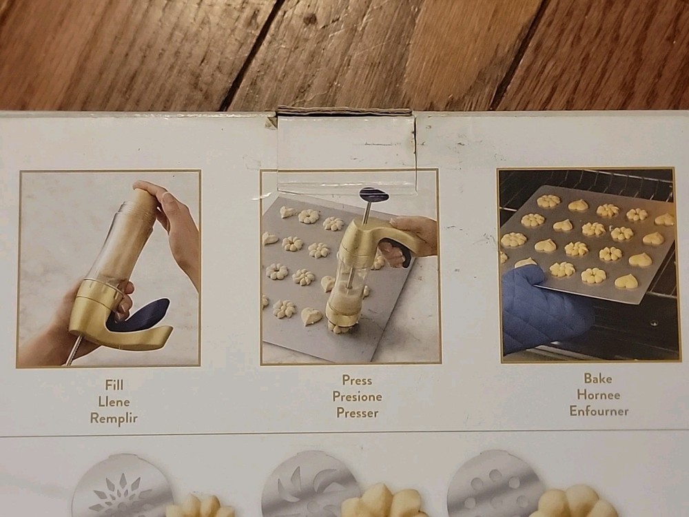 Wilton 10 Disc Hand Held Manual Cookie Press