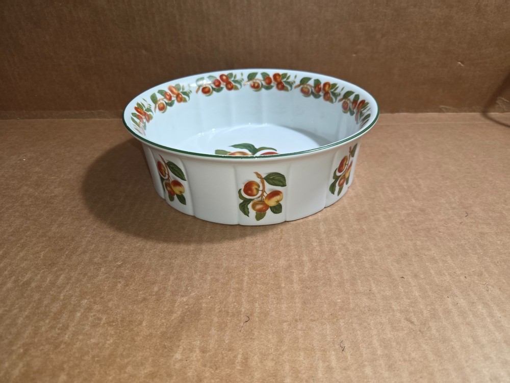 Dish Baking Linea Strauss Belver Fruit Pattern 8.75"